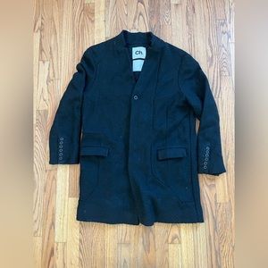 Men’s Chapter Black Overcoat